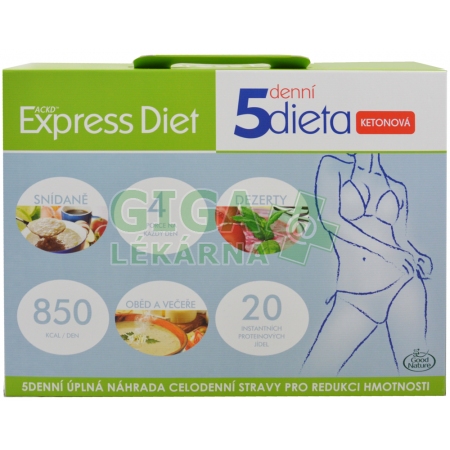 Express Diet 5ti denní dieta proteinová - GigaLekáreň.sk