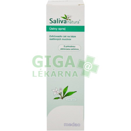 Saliva Natura ústní sprej 50ml - GigaLekáreň.sk